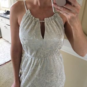 BCBG high neck Maxi Dress XS